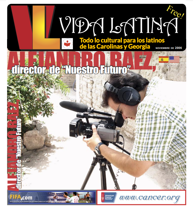 This is the cover of the November 2006 issue of Vida Latina.